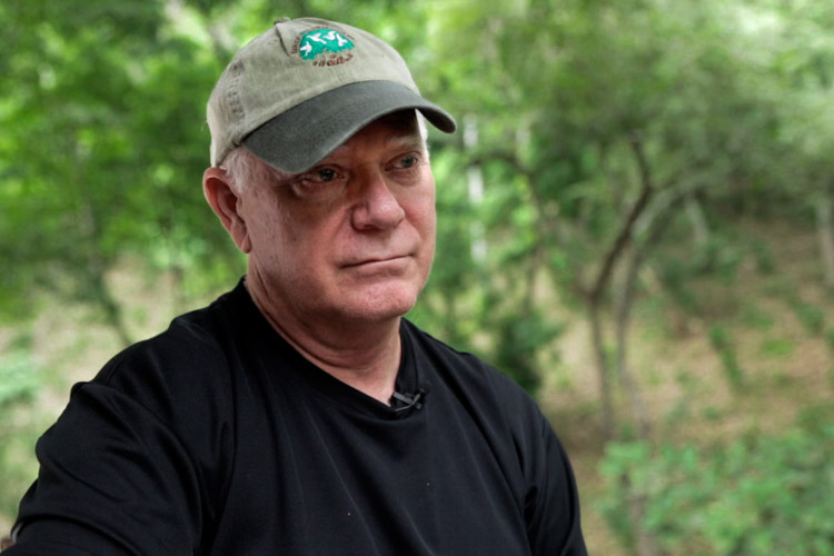 Robert Rice on Jefferson's farm in Nicaragua