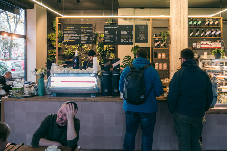 Rösterei Kaffee Kirsche at  Böckhstrasse 30, Berlin